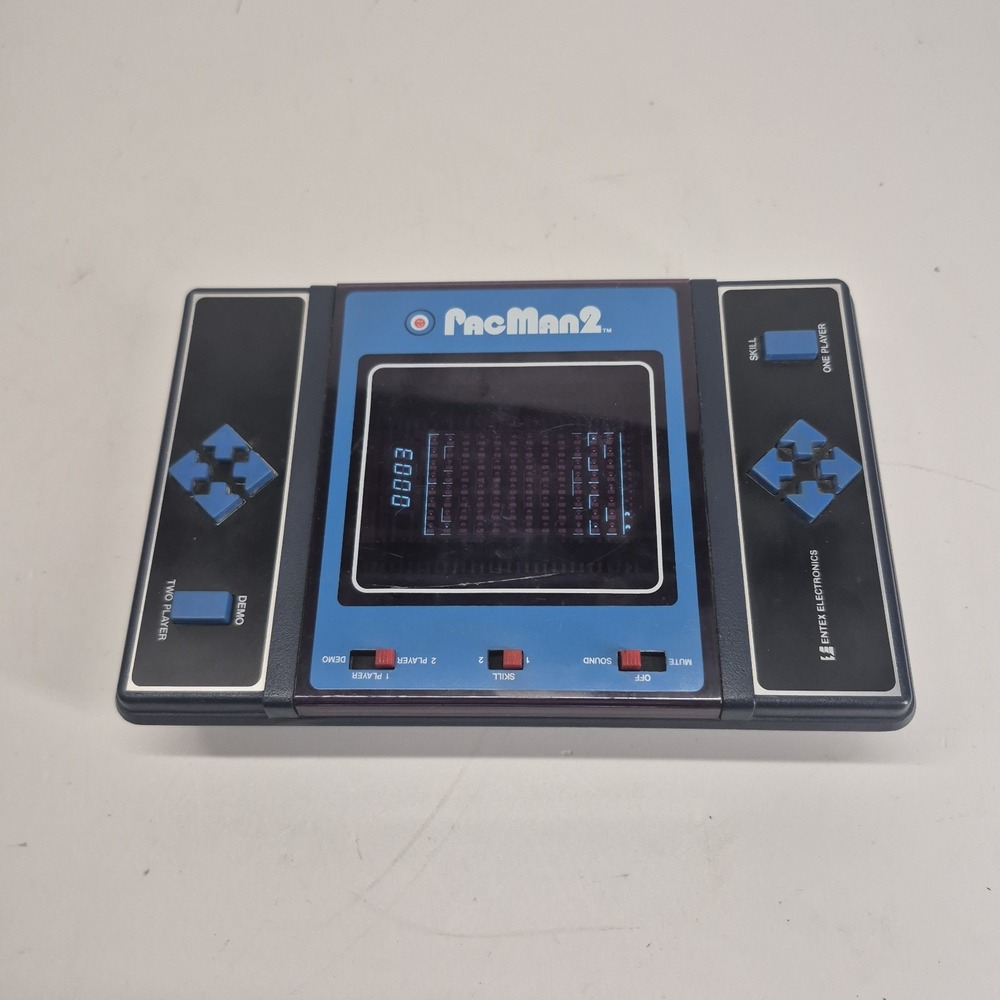 Entex Electronics Pac Man 2 Handheld Electronic Game Battery Operated 1981